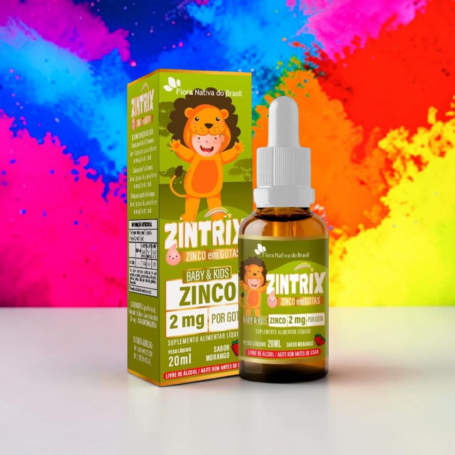 ZINTRIX Sabor Morango 20ml