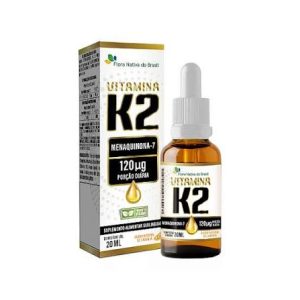 Vitamina K2 (120mcg/porção) Sabor Laranja 20ml